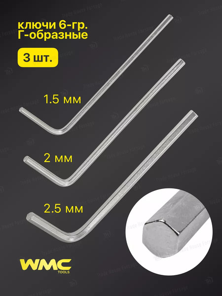 Изображение товара Универсальный набор инструментов WMC Tools 4821-5DS(52708)