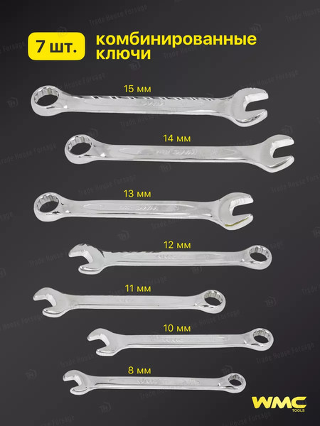 Изображение товара Универсальный набор инструментов WMC Tools 4821-5DS(52708)