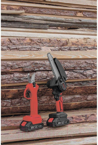 Изображение товара Набор садового электроинструмента ForceKraft FK-WT02F1235(56940)