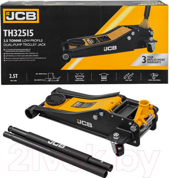 Изображение товара Подкатной домкрат JCB TH32515 (2.5т)