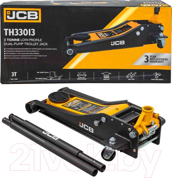 Изображение товара Подкатной домкрат JCB TH33013 (3т)