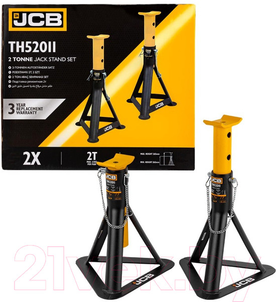 Изображение товара Набор подставок под автомобиль JCB TH52011 (2т)