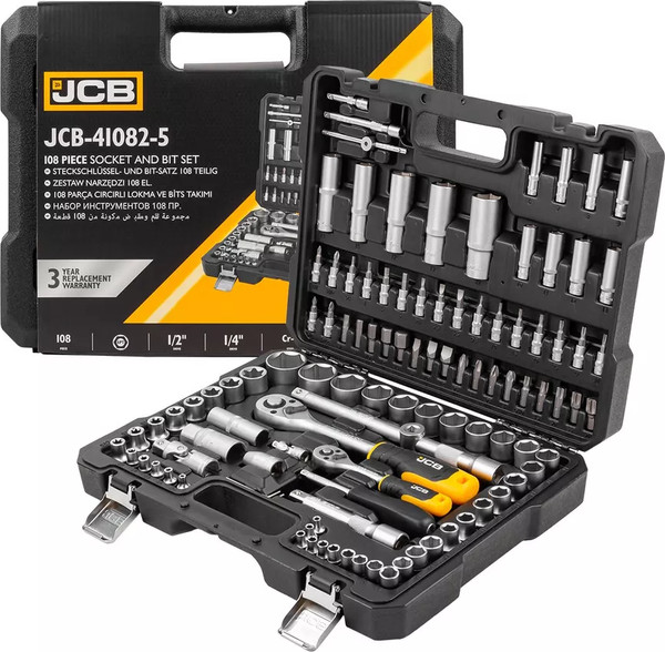 Изображение товара Универсальный набор инструментов JCB 41082-5(56915)