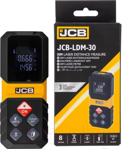 Изображение товара Лазерный дальномер JCB LDM-30