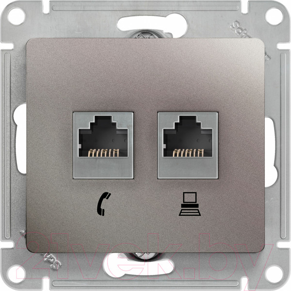 Изображение товара Розетка Systeme (Schneider) Electric Glossa GSL001285