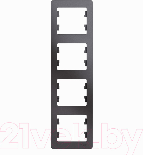Изображение товара Рамка для выключателей и розеток Systeme (Schneider) Electric Glossa GSL001308