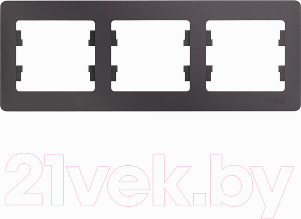 Изображение товара Рамка для выключателей и розеток Systeme (Schneider) Electric Glossa GSL001403