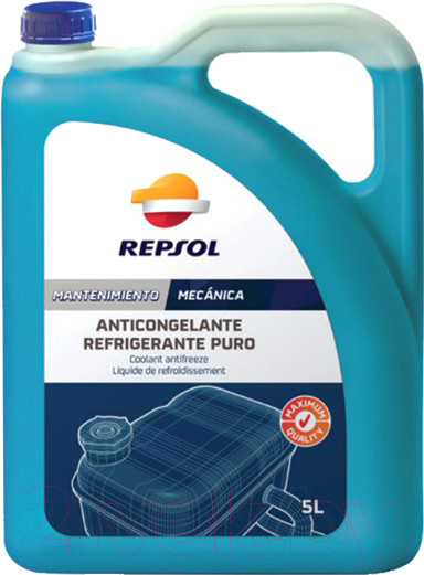 Изображение товара Антифриз Repsol Anticongelante Refrigerante MQ Puro / RP700R39 (5л, синий)