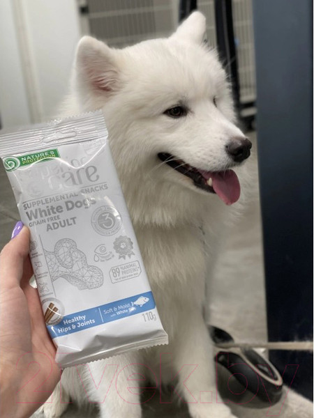 Изображение товара Лакомство для собак Nature's Protection SC White Dogs Healthy Hips & Joints / KIKNPSC47200 (110г)