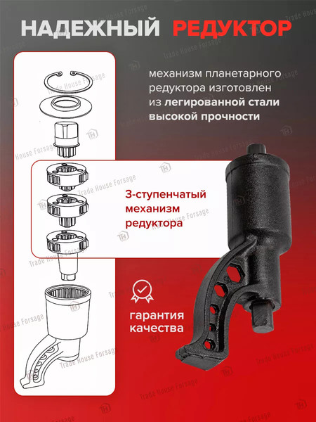 Изображение товара Гайковерт ручной ForceKraft FK-3411384 (57659)