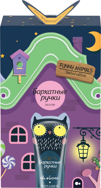 Изображение товара Набор косметики для тела Бархатные ручки Funny Animals 2023 (3x45мл)