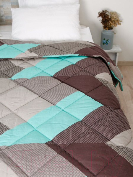 Изображение товара Одеяло Loon Буэно двуспальное евро / OD.V.BUN-2.2-2 (бирюзовый)