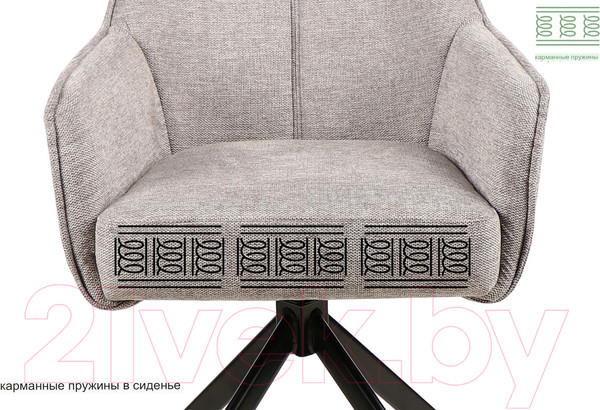 Изображение товара Стул Signal Notti (Brego 07 серый/черный)