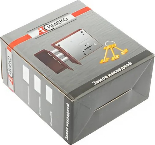 Изображение товара Замок накладной Симеко БИФ-0030-1x3-ЛК