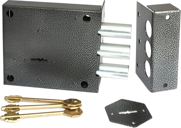 Изображение товара Замок накладной Симеко ЗНУx3-ЛК