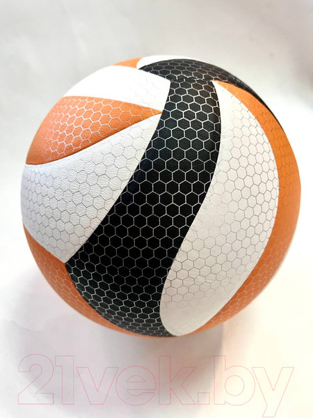 Изображение товара Мяч волейбольный Gold Cup VV-18 (белый/черный/оранжевый)