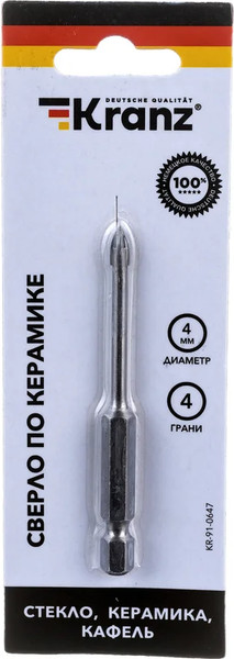 Изображение товара Сверло Kranz KR-91-0647
