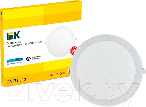 Изображение товара Точечный светильник IEK LDVO0-1610-1-24-6500-K01