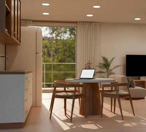 Изображение товара Точечный светильник IEK LDVO0-1610-1-24-6500-K01