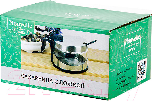 Изображение товара Сахарница Nouvelle 0190252 (с ложкой)