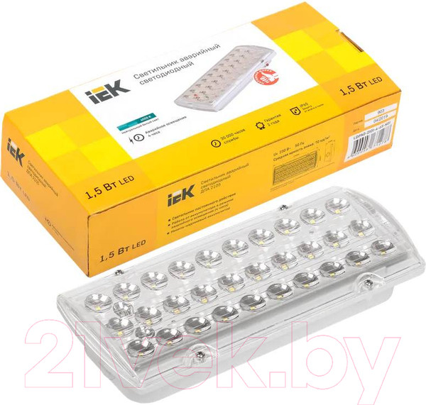 Изображение товара Светильник аварийный IEK ДПА 2105 / LDPA0-2101-4-65-K01