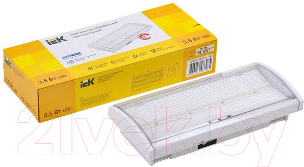 Изображение товара Светильник аварийный IEK ДПА 5040-1 / LDPA0-5040-1H-K01