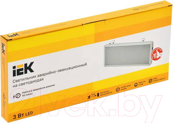 Изображение товара Светильник аварийный IEK ССА1005 / LSSA0-1005-003-K03