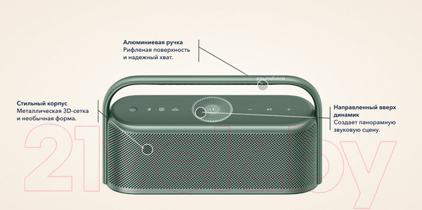 Изображение товара Портативная колонка Anker SoundCore Motion X600 / SDC-A3130061-GN (зеленый)