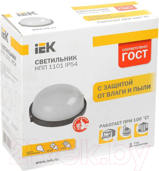 Изображение товара Светильник ЖКХ IEK LNPP0-1101-1-100-K01