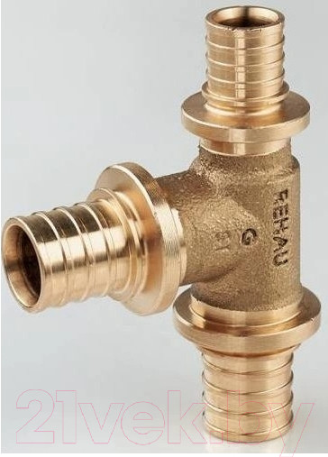 Изображение товара Тройник Rehau Rautitan RX Ду 16-20-16 / 13777471001