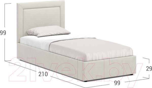 Изображение товара Односпальная кровать Moon Family 1258 / MF004835