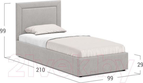 Изображение товара Односпальная кровать Moon Family 1258 / MF004825