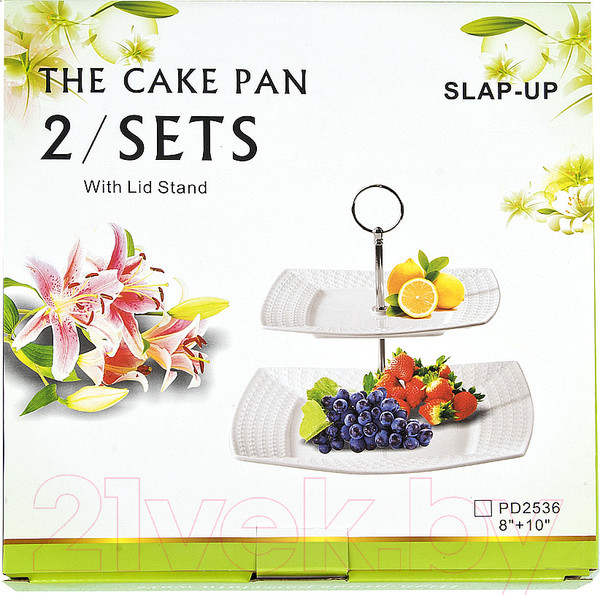 Изображение товара Ваза-этажерка Nouvelle Маршмеллоу / 0530165 