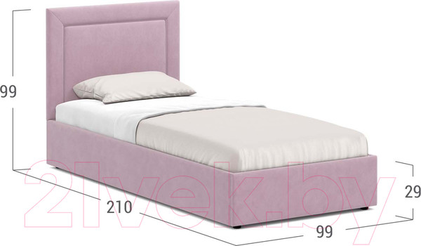 Изображение товара Односпальная кровать Moon Family 1258 / MF004805