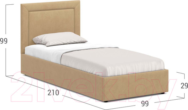 Изображение товара Односпальная кровать Moon Family 1258 / MF005518