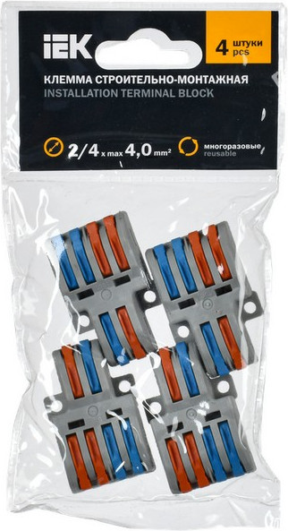 Изображение товара Набор клемм IEK UKZ20-4124-004