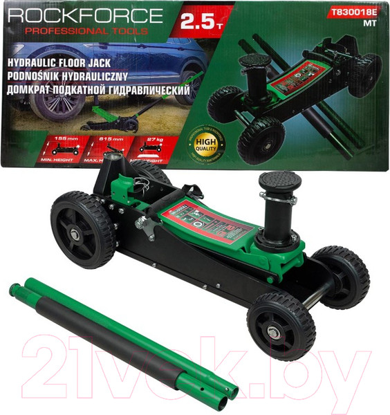 Изображение товара Подкатной домкрат RockForce RF-T830018E MT