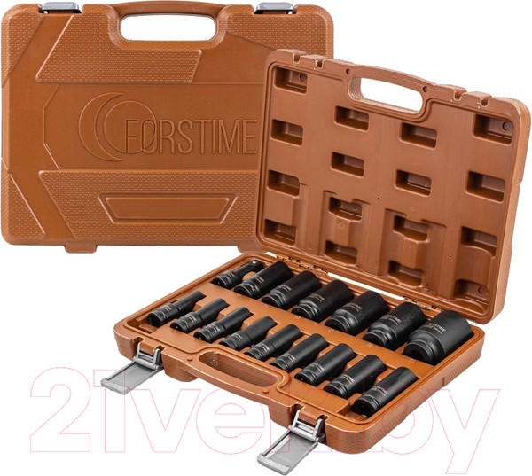 Изображение товара Набор головок слесарных Forstime FT-4177-5MPB (52558)