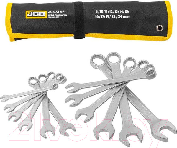 Изображение товара Набор ключей JCB 5121P (57158)