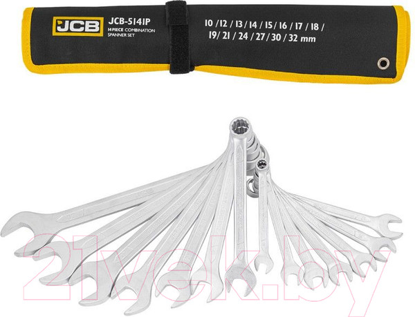 Изображение товара Набор ключей JCB 5141P