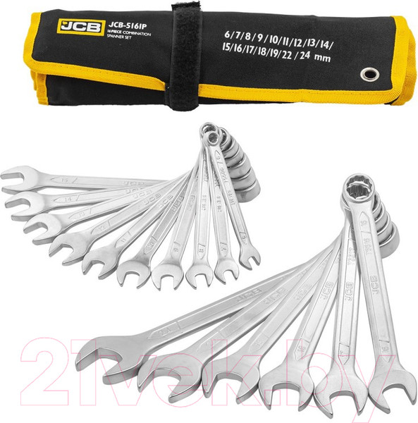 Изображение товара Набор ключей JCB 5161P (57162)