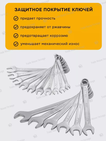 Изображение товара Набор ключей JCB 5161P (57162)