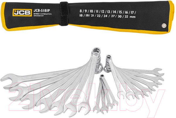 Изображение товара Набор ключей JCB 5181P (57164)