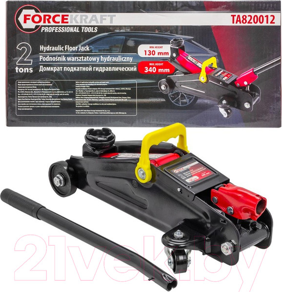 Изображение товара Подкатной домкрат ForceKraft FK-TA820012