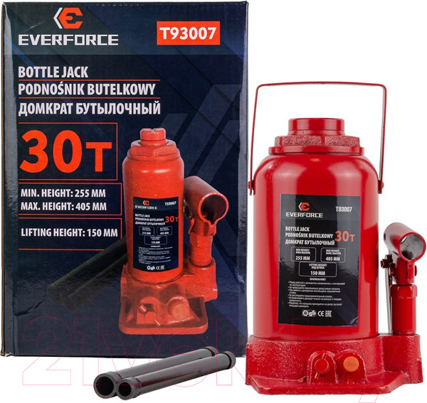 Изображение товара Бутылочный домкрат Everforce EF-T93007 (52658)