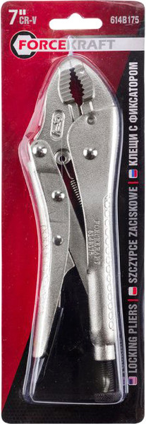 Изображение товара Гейферный зажим ForceKraft FK-614B175 (614175)