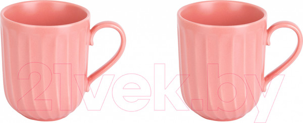 Изображение товара Набор кружек Nouvelle Fresh Taste / 1730258-Н2 (Dark Pink)