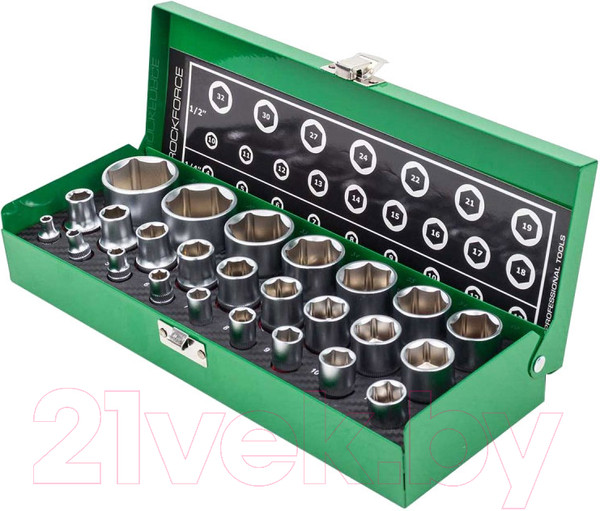 Изображение товара Набор головок слесарных RockForce RF-50121G (57682)