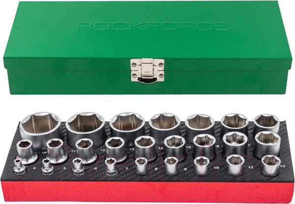 Изображение товара Набор головок слесарных RockForce RF-50121G (57682)