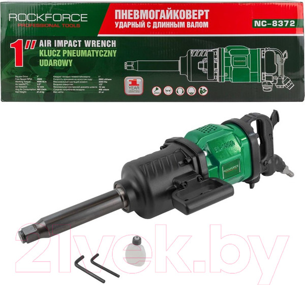 Изображение товара Пневмогайковерт RockForce RF-NC-8372 (57864)